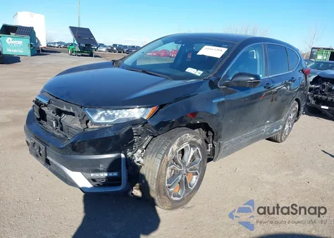 2021 Honda Cr-V Hybrid Ex-L z USA, uszkodzony, nr VIN 7FART6H8XME025687